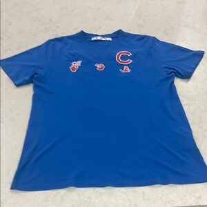 Off-white x MLB Chicago Cubs Blue T-Shirt worn twice bought from goat in Novembr